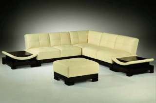 New 6PC Contemporary Leather Sectional Sofa Set #MF 269  