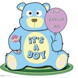  Its A Boy Teddy Bear (1 per package) Toys & Games