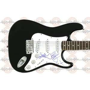  IMA ROBOT Signed Autographed Guitar: Sports & Outdoors