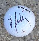 NICK WATNEY SIGNED GOLFBALL AWESOME A MUST HAVE LOOK CO
