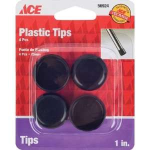  Shepherd Hardware 9115/ACE Ace Black Plastic Leg Tip 1 