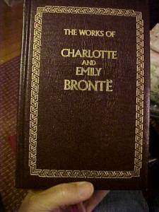 1990 Book BRONTE SISTERS, Wuthering & EYRE, Longmeadow  