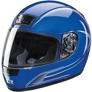  Z1R Phantom Warrior Helmet   Medium/Blue: Automotive