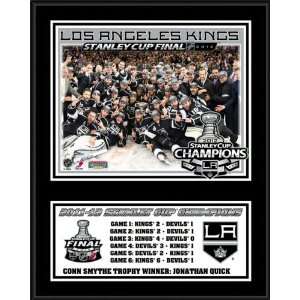  Los Angeles Kings Sublimated 12x15 Stat Photo Plaque 