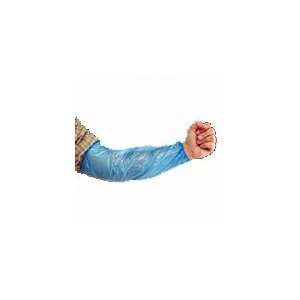 Liberty Glove Blue Polyethylene Sleeves, 18, 500/Case  