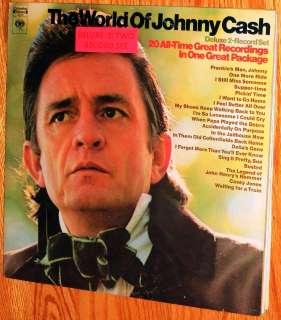   Johnny Cash   The World Of Johnny Cash / 2LP / Columbia 2 eyes  