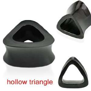  Hand Carved Organic Horn Hollow Triangular Shape Saddle 