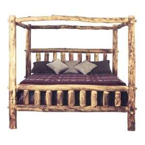  Canopy Add On For Mountain Woods Log Beds: Patio, Lawn 