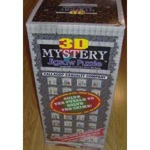  Callacop Casualty Company 3d Mystery Jigsaw Puzzle: Toys 