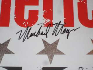 GREEN DAY SIGNED AMERICAN IDIOT MUSICAL POSTER PSA/DNA  