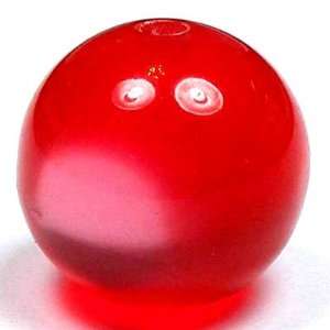  Cherry Red Cat eye acrylic plastic beads (25 pcs) 16mm 
