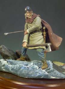Andrea Miniatures Wounded Viking Warrior   SM F26  