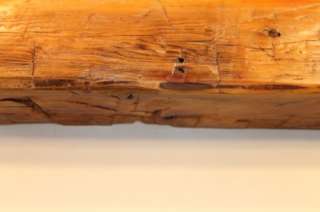   hewn barn beam rustic log shelf, 1800s wormwood Cedar 48 wide  