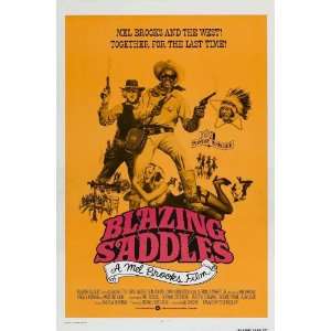  Blazing Saddles (1974) 27 x 40 Movie Poster Style E