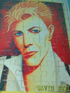 DAVID BOWIE ROLLING STONE MAG. ART ROCK PUZZLE JIGSAW SEALED PACK 