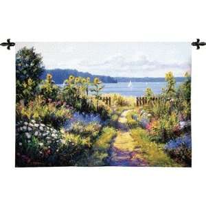 Pure Country Weavers 1299 WH Garden View Tapestry:  Home 