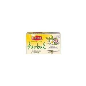 Lipton Herbal Tea Chamomile (20 Pack) (3 Pack):  Grocery 