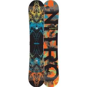  Nitro Addict Snowboard One Color, 156cm: Sports & Outdoors