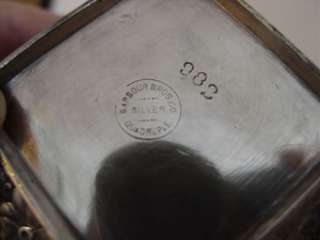 Antique Silver Pitcher Barbour Bros Co 982 Quadruple Silverplate 