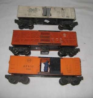 LIONEL ROLLING STOCK LOT 3444 6315 6465 3464 3656 3462 6826 O/O27 