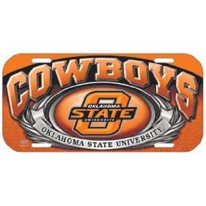  NCAA Oklahoma State Cowboys High Definition License Plate 