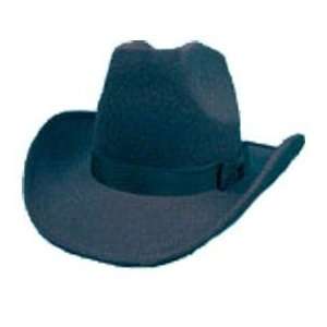  Pams Cowboy Hats  Black Wool Felt Cowboy Hat Small Toys 