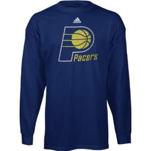  Indiana Pacers Youth adidas Team Logo Long Sleeve Tee 