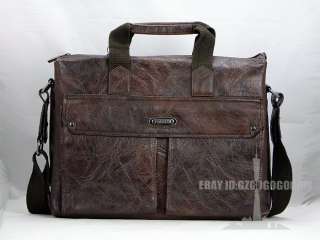   leather shoulder bag messenger briefcase hand bag gift 3912  