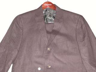 1,390 NWT POLO RALPH LAUREN MENS MADE IN ITALY BROWN WOOL BLEEKER 