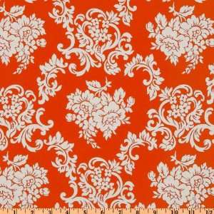  44 Wide Girls World Vibe Carrie Tangerine Fabric By The 