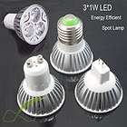 E27 3W Energy Saving Light Bulb Lamp White GOLD  