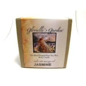  100% Soy Massage Oil Candle  Exotic JASMINE Scent 