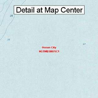   Map   Ocean City, Maryland (Folded/Waterproof)