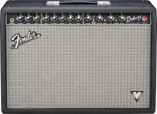 Fender Deluxe VM 40W 1x12 Tube Guitar Combo Amp Black  