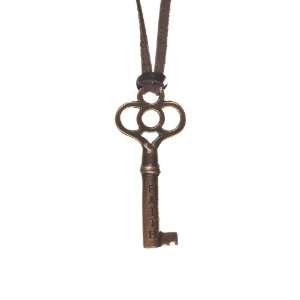  Faith Skeleton Key Word Necklace Ria Charisse Jewelry