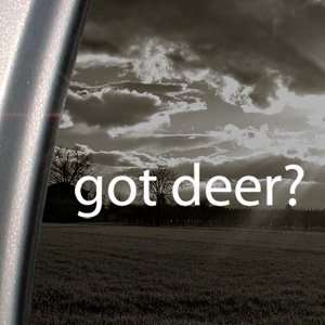  Got Deer? Decal Hunting Bow Shotgun Window Sticker 
