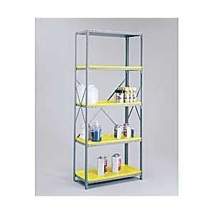 DIXIE Spill Tray System Complete Shelf Units   Yellow  