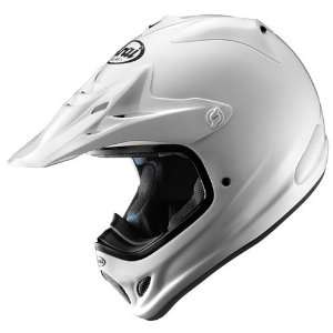    Arai VX Pro 3 Off Road Motocross Helmet Solid White Automotive