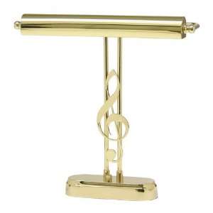  House Of Troy Digital Piano Lamp In Polished Brass 
