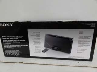 NEW Sony RDPX60IP Premium Speaker Dock for iPod and iPhone Bluetooth 