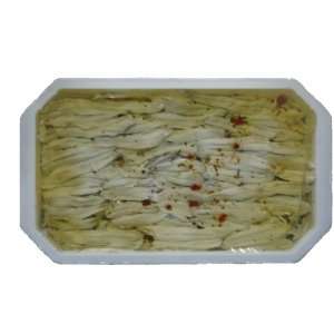 White Anchovies Fillets Trays in Oil By Le Bonta   Full Case   (4 