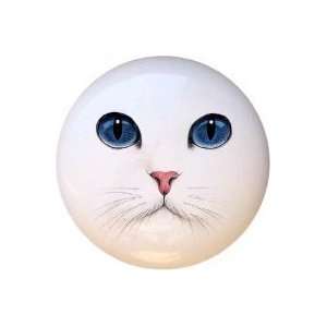  Whiskers Cat Drawer Pull Knob
