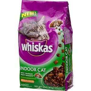  Whiskas Dry Cat Food for Indoor Cats 3lb: Pet Supplies