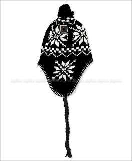 New Snowflake Design Winter Ski Trapper Beanie Hat Boy/Girl Youth Size 