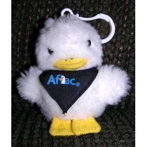  Small Plush Talking Aflac Duck Attachable Clip On Doll 