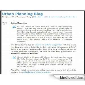  Urban Planning Blog Kindle Store Pratik Mhatre