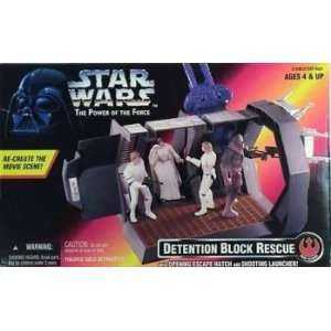   Power of the Force II   Detention Block Rescue Red Box Toys & Games