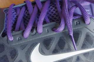 100%Auth Nike Mens Air Max+ 2011 Black/Purple sz 10 $160  