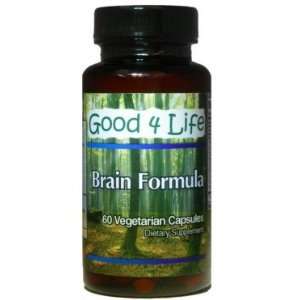  Brain Boost Formula (60 Vegetarian Capsules) Health 