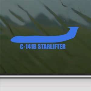  C 141B STARLIFTER Blue Decal Military Soldier Car Blue 